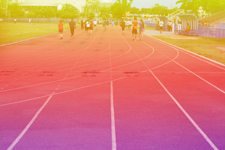 Jogging outdoors,People like jogging for healthの写真素材