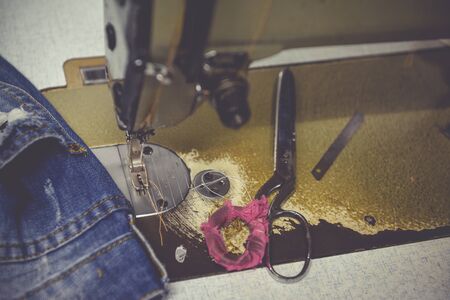 Tailoring clothes and designer clothing.の写真素材