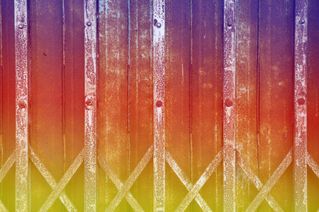 old steel doorの写真素材
