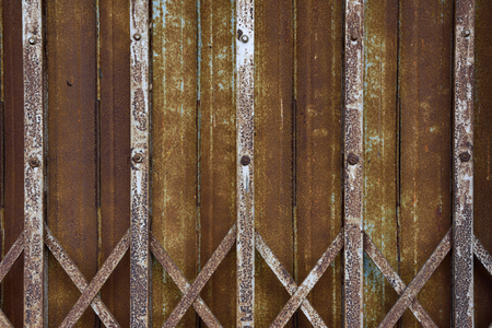 old steel doorの写真素材