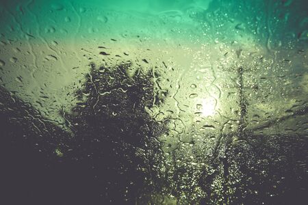 When it rains, traffic jamsの写真素材