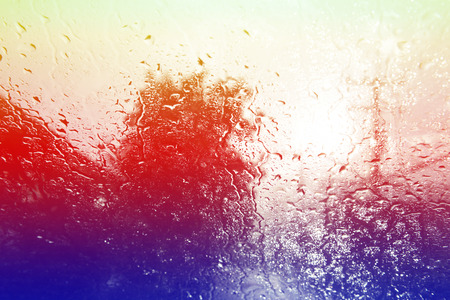 When it rains, traffic jamsの写真素材