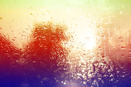 When it rains, traffic jamsの写真素材