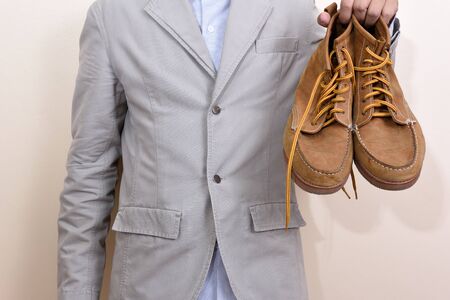 Businessman's shoesの写真素材
