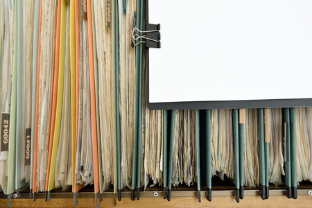 Office files,An Extremely Easy-To-Use Filing Systemの写真素材