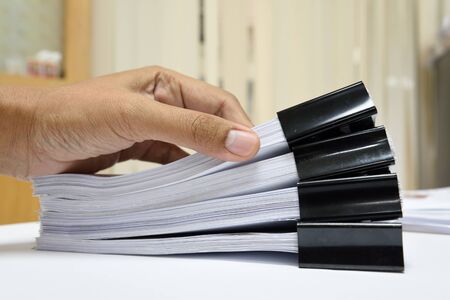 Archive files,For filing and searching for documents.の写真素材