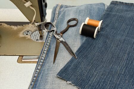 Tailoring clothes and designer clothing.の写真素材