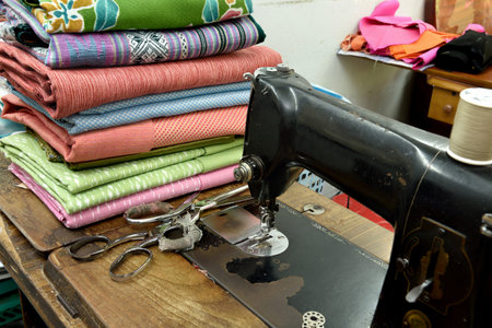Tailoring clothes and designer clothing.