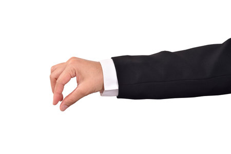 business hand, isolate backgroundの写真素材