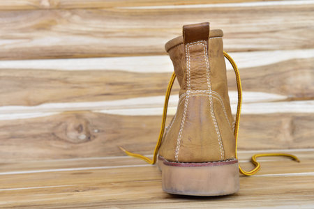 men's Shoes n wood background