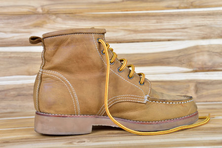 men's Shoes n wood background