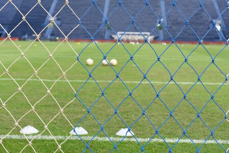 football field,Football field for competitionの写真素材