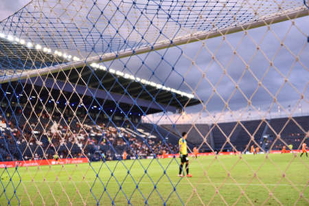 football field,Football field for competitionの写真素材