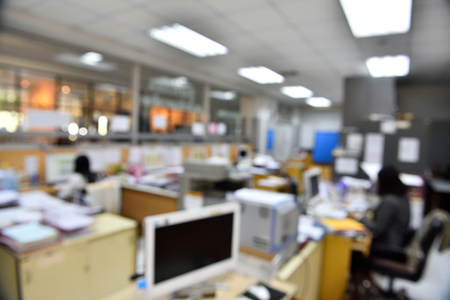 office blur backgroundの写真素材