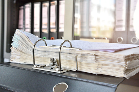 Document file in office store.の写真素材