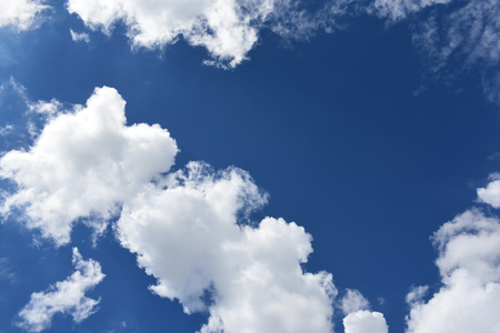 Blue Sky summer outdoor use for background.の写真素材