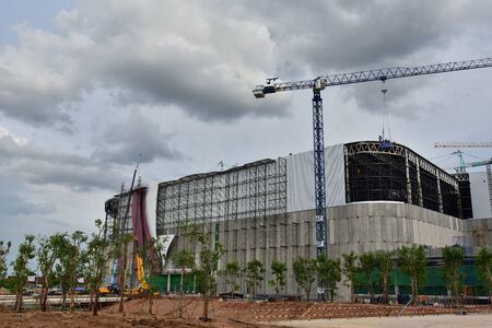 Construction siteの写真素材