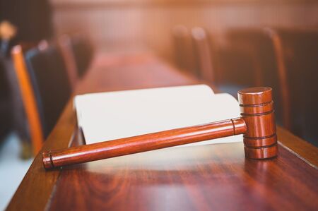 The court room considered cases related to various cases.の写真素材