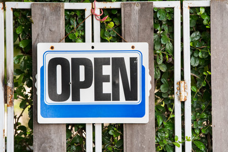 The store's open label will be available