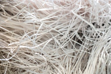 Close up Recycled paper for reuse