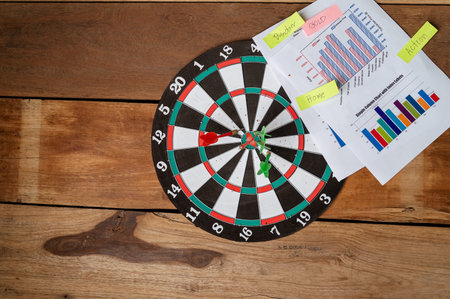 Close-up Of rubber stamp for Approved document At Deskの写真素材