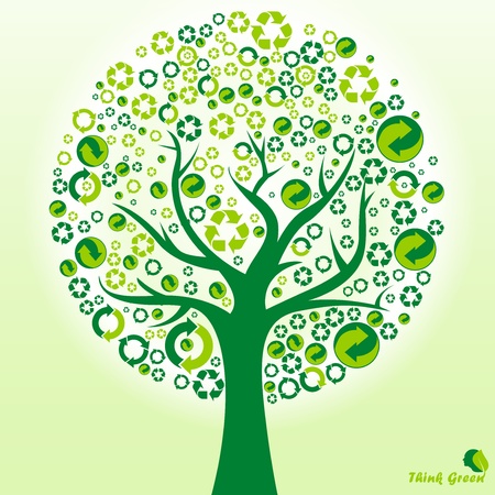 recycle, renew, reuse, rotatingのイラスト素材