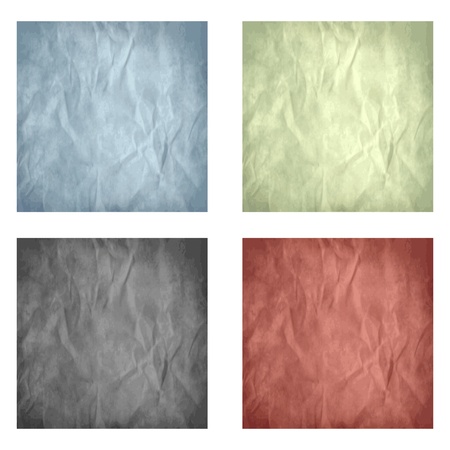 old paper different aged paper elements for your layoutsのイラスト素材