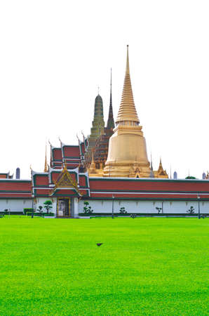 Wat Phra Kaew Grand Palace in Bangkok, Thailand Public Domainの写真素材