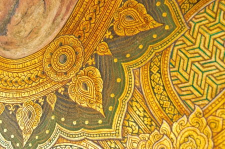 Hanuman,This mural in watprakeaw bangkok,Thailand,Public Domain のeditorial素材