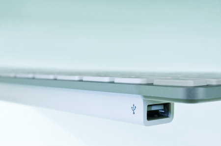 USB port for connecting to various devices 