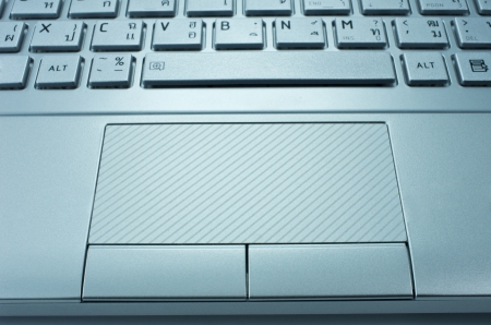 Abstract close up keyboard laptop , business conceptの写真素材