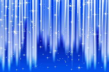 Abstract background. That have a stars and bokeh components.の写真素材