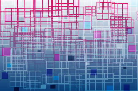 Abstract background. A rectangular shape and a component cable.の写真素材