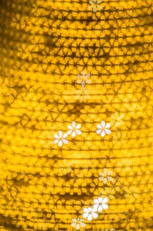 Abstract decorated in Christmas lights at night.の写真素材