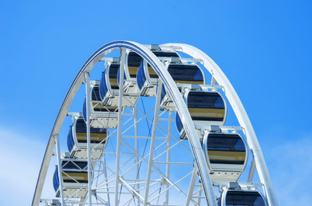 Ferris is a player. A large circular steel structure.