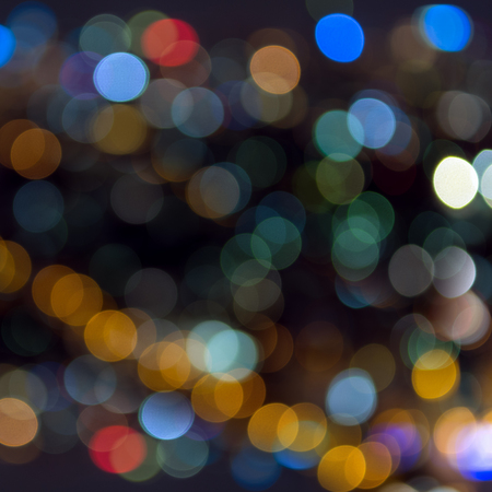 Blurred abstract background lights, beautiful Christmas.の写真素材