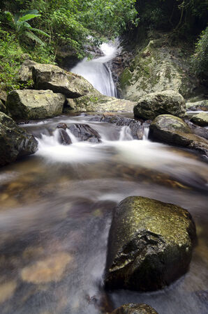 Beautiful Deep Forest waterfall Krok I Dok, Saraburi, Thailand.の写真素材