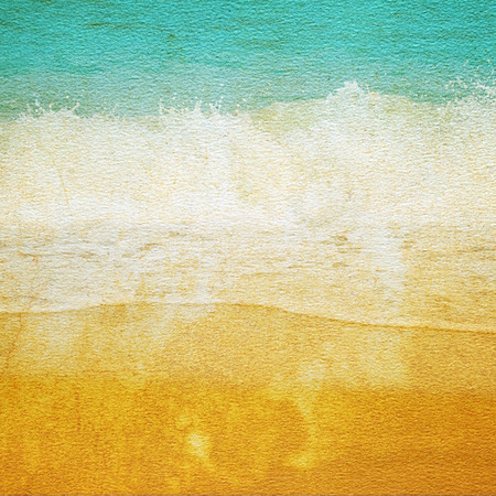 paper texture High quality files with beach.の写真素材