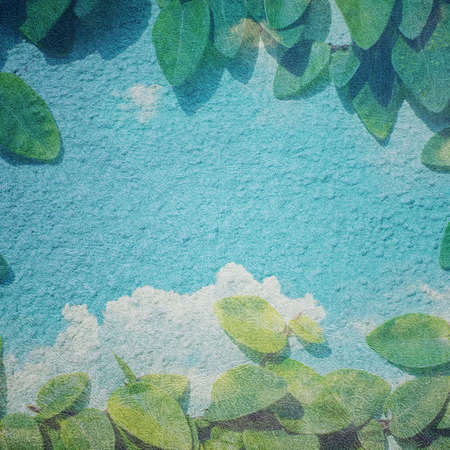 Textured paper with cloud pattern の写真素材