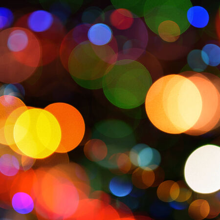 Blurred abstract lights, beautiful Christmas.の写真素材