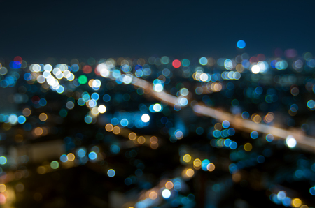 Blurred abstract background lights, beautiful Christmas.の写真素材