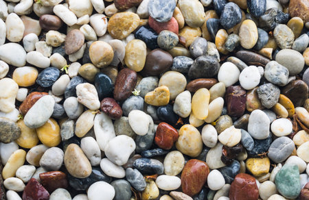 Pebbles, Sea rocks, river rocks. Natural background