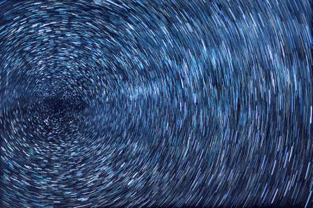 Star trails in the sky.の写真素材