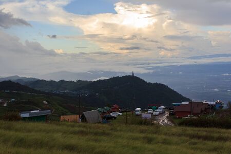 Phu Thap Boek, Phetchabun Province, Thailand.のeditorial素材