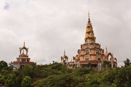 Wat Pha Sorn Kaew or Wat Phra Thart Pha Kaew, is a Buddhist monastery and temple in Khao Kor, Phetchabun, of north-central Thailandのeditorial素材