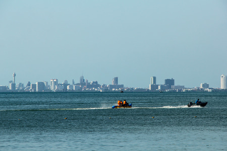 Sea View at Pattaya Beachの写真素材