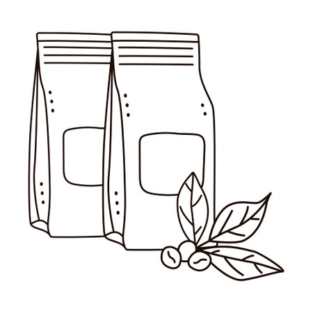 Geyser coffee maker. Moka pot isolated on white.のイラスト素材