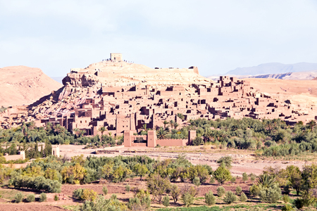Morocco Ouarzazate - Ait Ben Haddou Medieval Kasbah  の写真素材