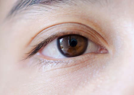 Close up women of the eyes, Asian Thailand for wallpaper decorative design.の写真素材