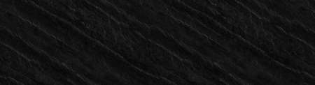 Panorama black rock background. Dark gray stone texture. Black grunge background.の写真素材